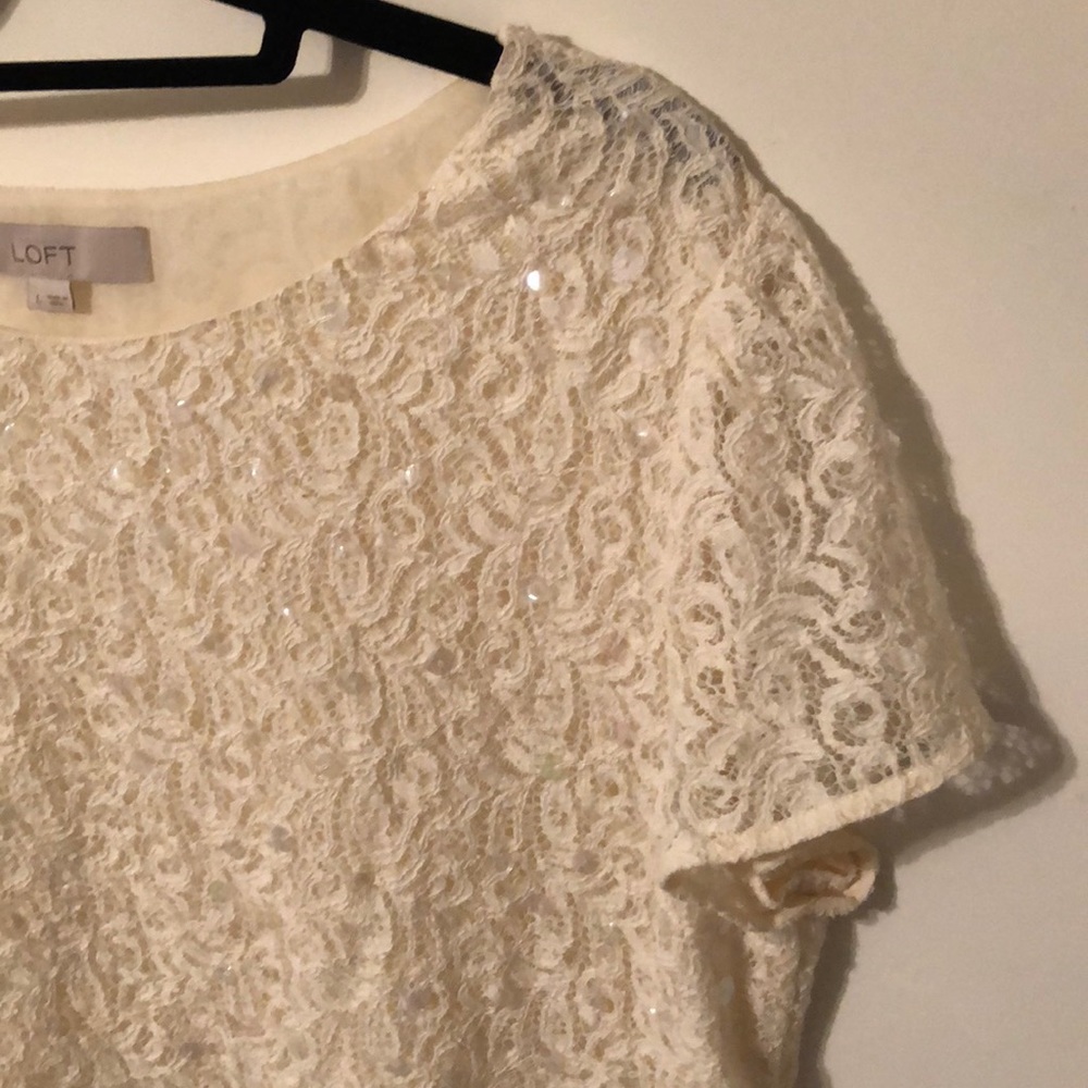 Loft Sequin Top - image 5